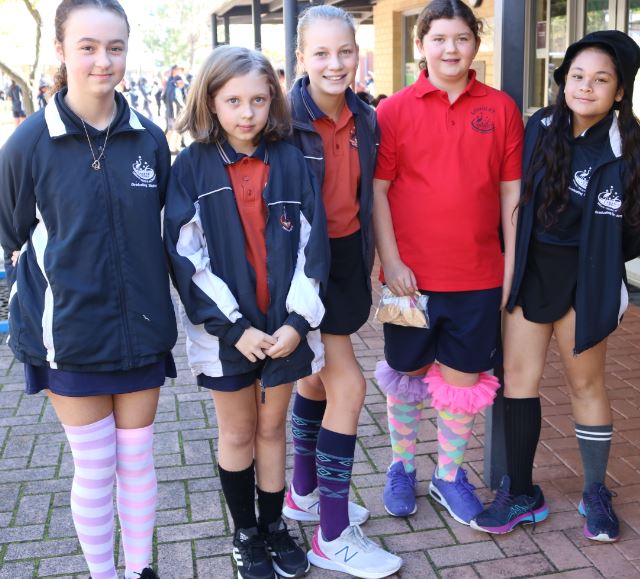 Campbell Primary School Crazy Sock Day